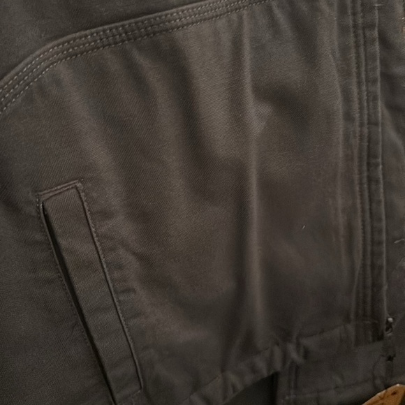 NWT! Carhartt Full Swing Grey Gray Hooded Sherpa Lined Jacket Fleece XL - Picture 9 of 16